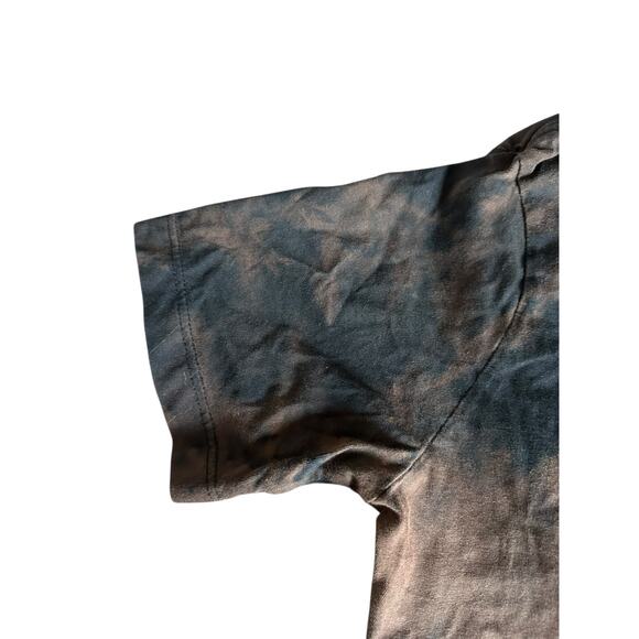 Nike American Flag Swoosh Bleach Dye Short Sleeve T-Shirt Men's Size Small - Picture 3 of 9